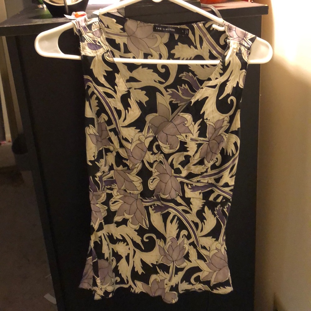 100% silk top